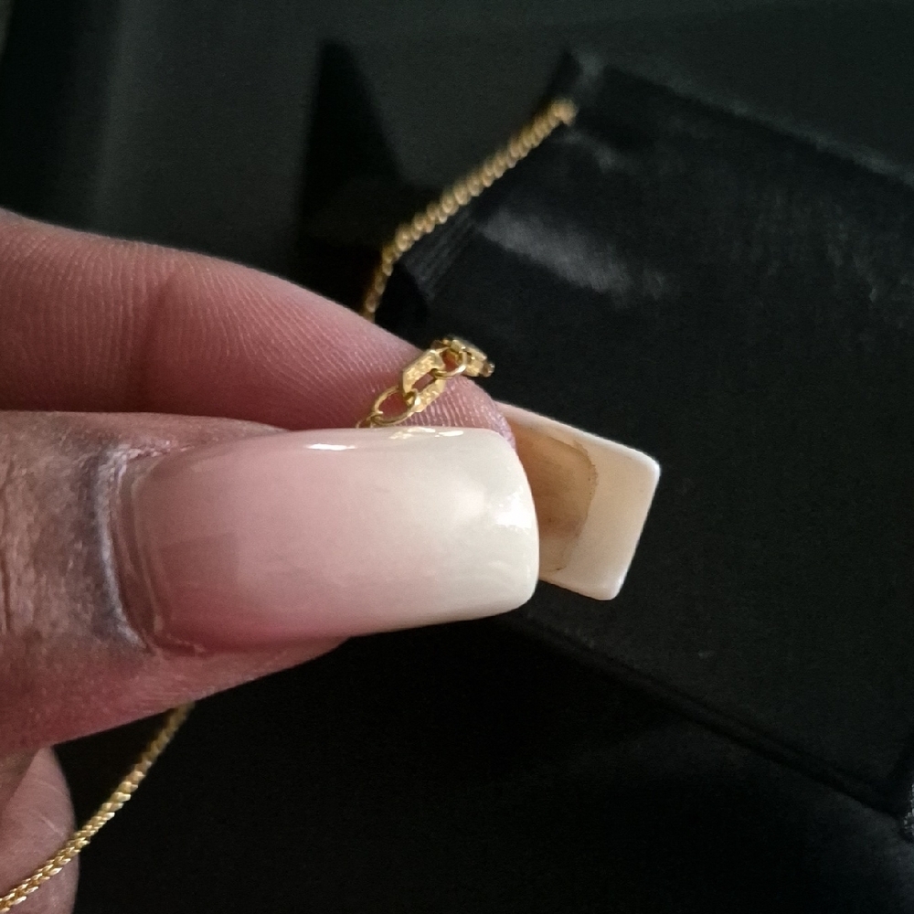 ***SOLD***SOLD Saks Fifth Avenue 14k Citrine And Diamond Pendant - Picture 3 of 3